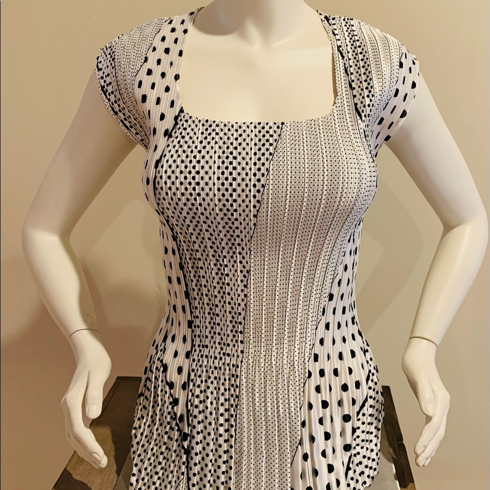 Pleated blouse